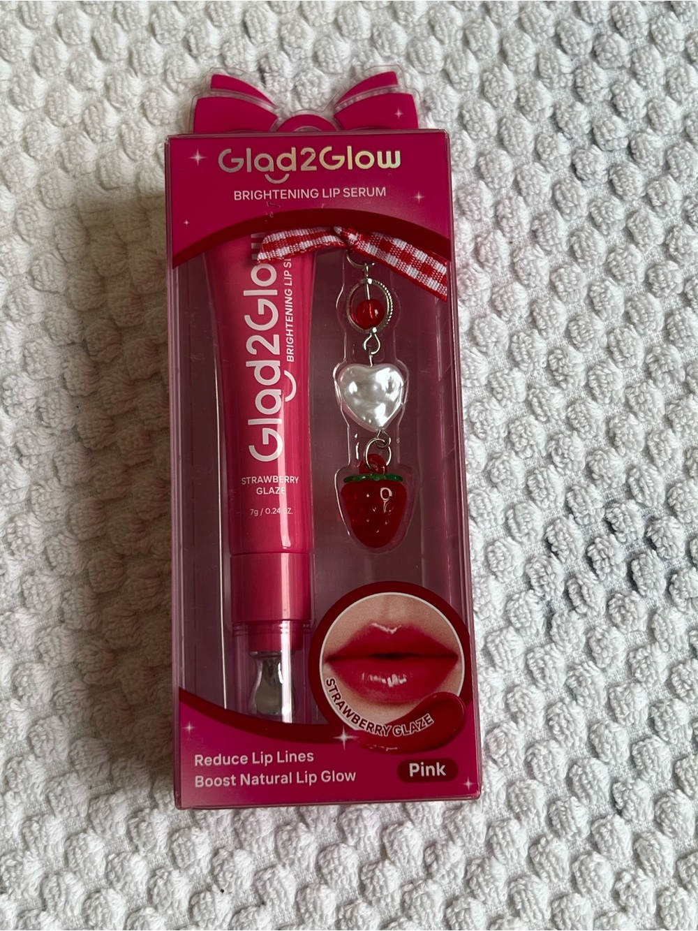 Brightening Lip Serum - Pink (Strawberry Glaze)